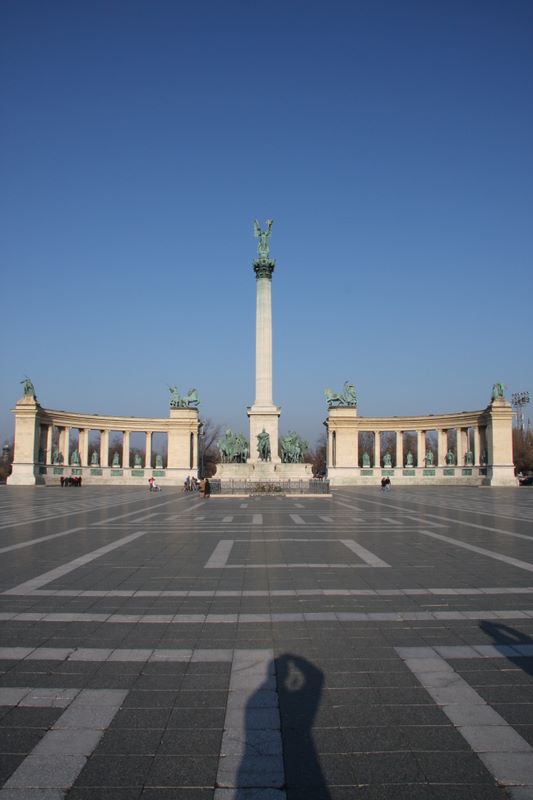 Heldenplatz in Budapest