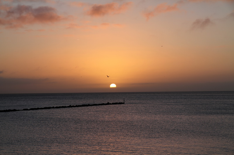 Sunrise at the Baltic Sea