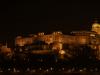Budapester Burg bei Nacht